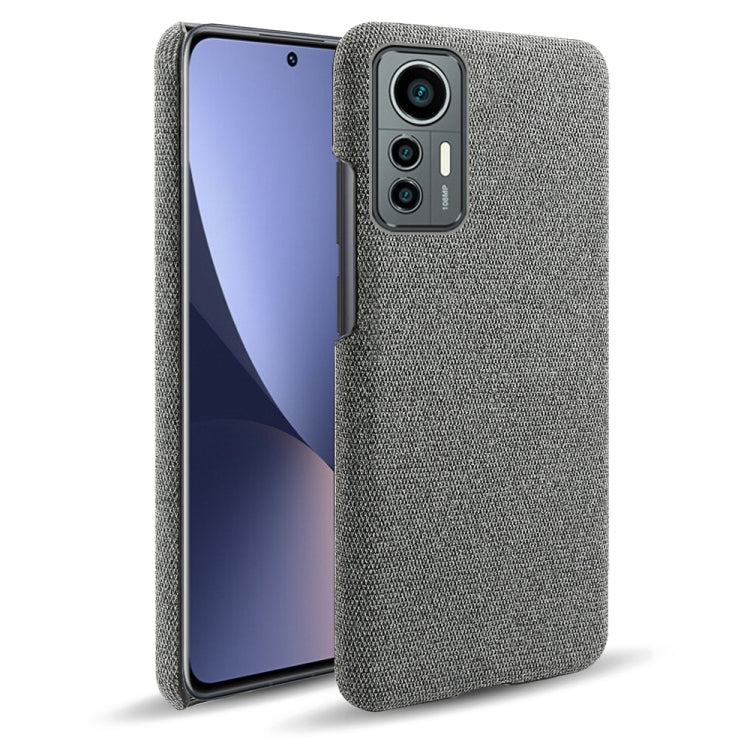 For Xiaomi 12 Lite Eurasian Cloth Coated Hard Plastic Phone Case