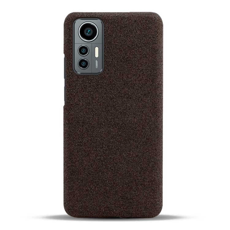 For Xiaomi 12 Lite Eurasian Cloth Coated Hard Plastic Phone Case