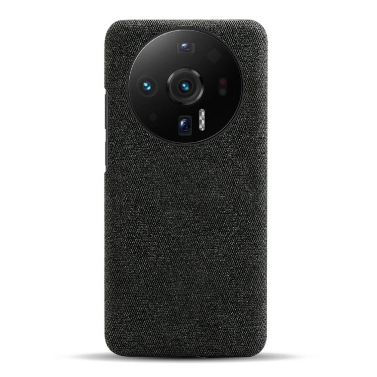 For Xiaomi 12S Ultra Cloth Coated Hard Plastic Phone Case