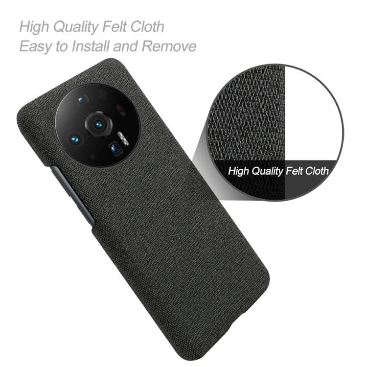 For Xiaomi 12S Ultra Cloth Coated Hard Plastic Phone Case