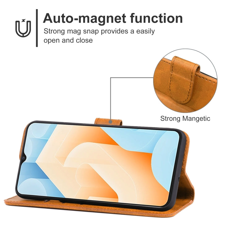 For vivo iQOO U5e Leather Phone Case