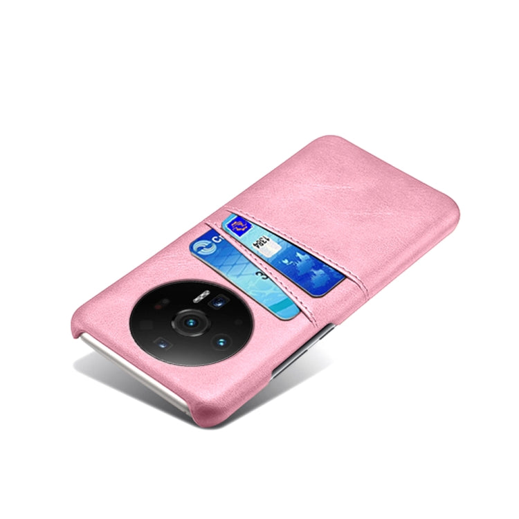 For Xiaomi 12S Ultra Dual Card Slots Calf Texture PC Leather Phone Case