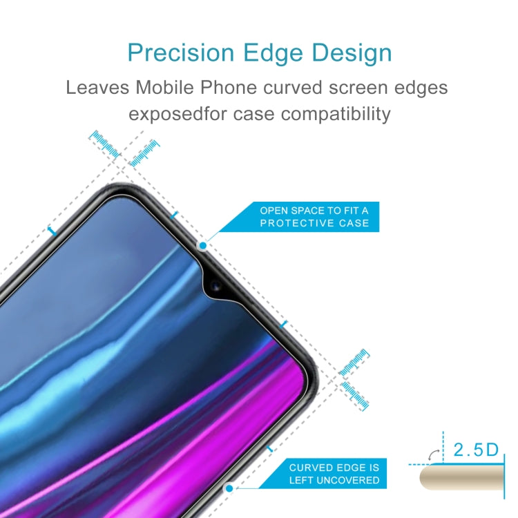 10 PCS 0.26mm 9H 2.5D Tempered Glass Film For OPPO Realme Narzo 50i Prime