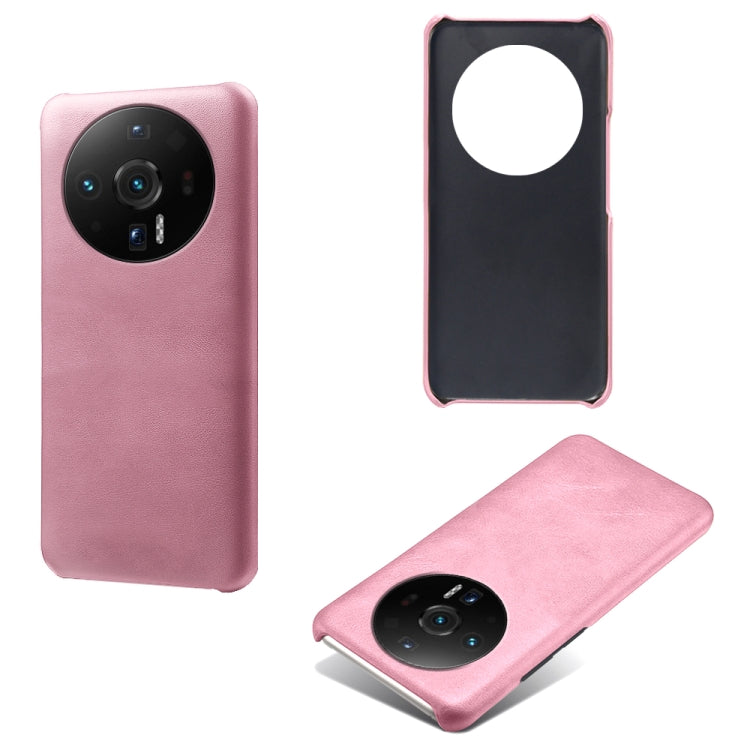 For Xiaomi 12S Ultra Calf Texture PC + PU Phone Case