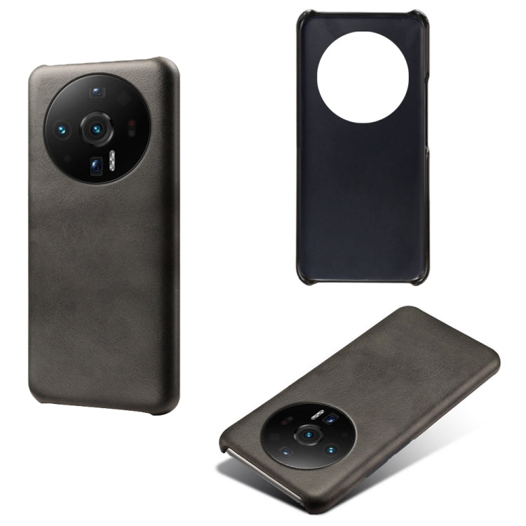 For Xiaomi 12S Ultra Calf Texture PC + PU Phone Case