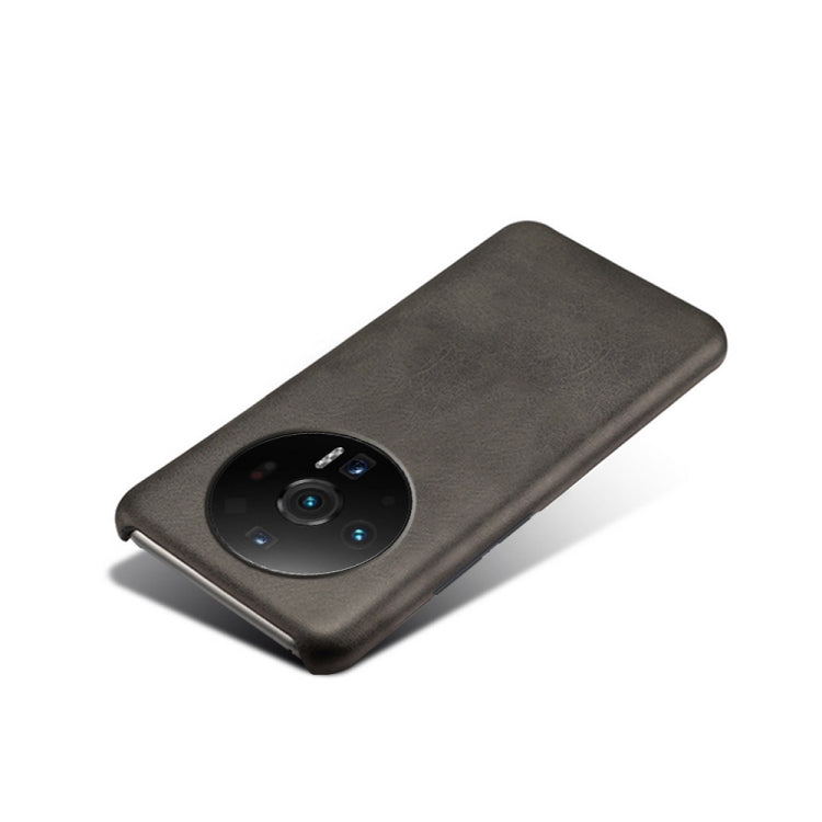 For Xiaomi 12S Ultra Calf Texture PC + PU Phone Case