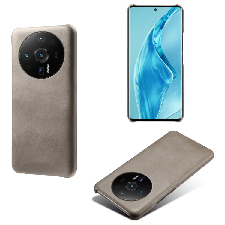 For Xiaomi 12S Ultra Calf Texture PC + PU Phone Case