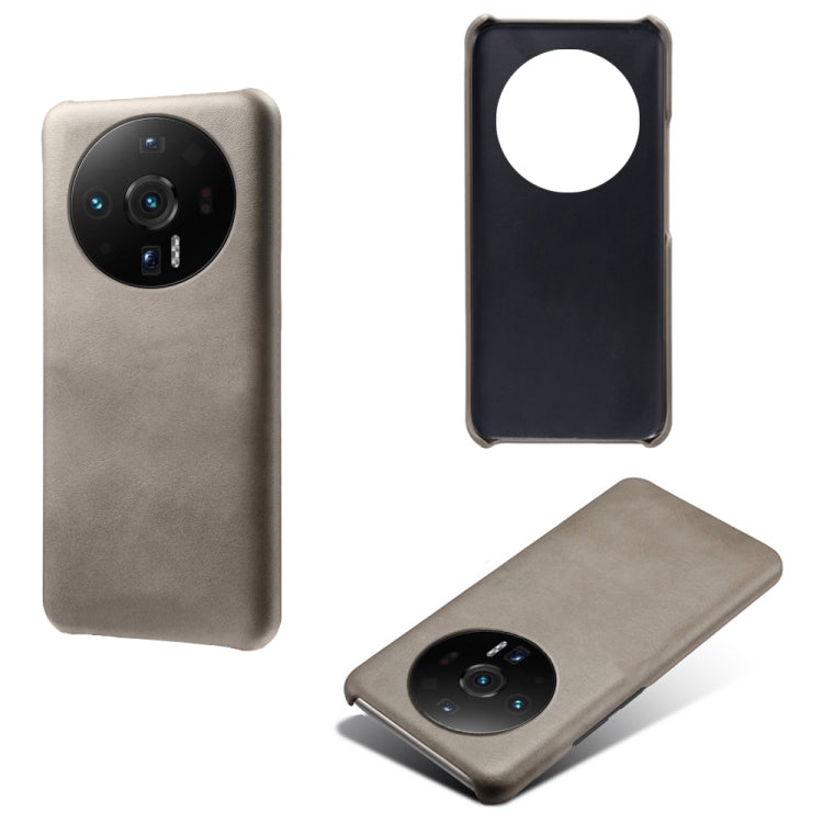 For Xiaomi 12S Ultra Calf Texture PC + PU Phone Case