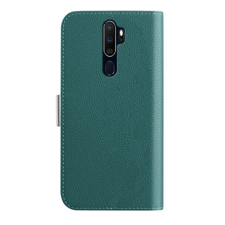 For OPPO A9 2020 Candy Color Litchi Texture Leather Phone Case