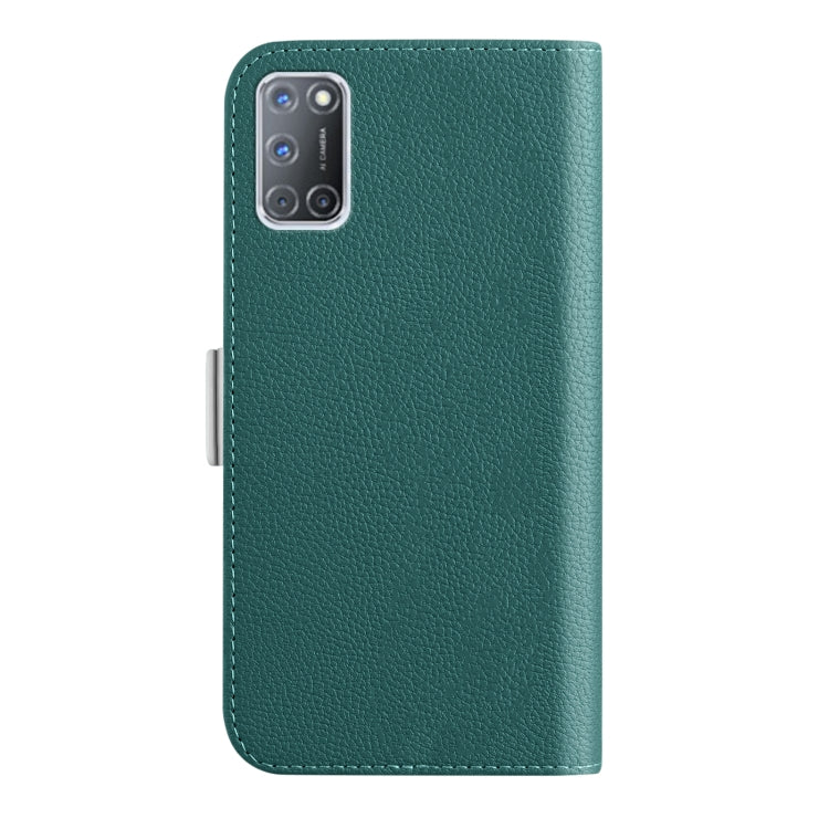 For OPPO A92 4G Candy Color Litchi Texture Leather Phone Case
