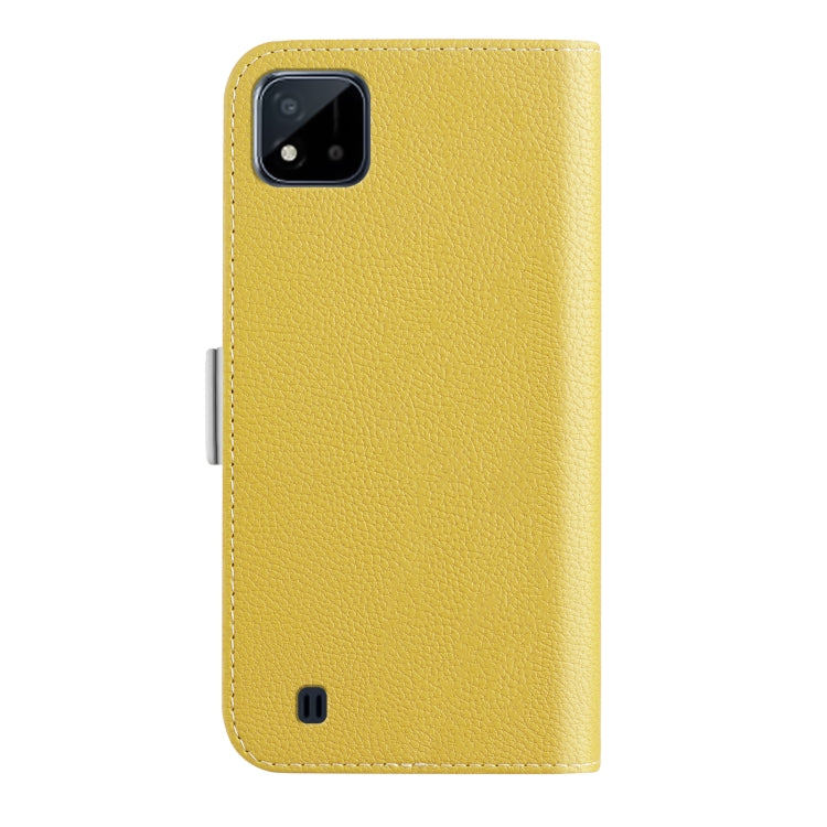 For OPPO Realme C20 Candy Color Litchi Texture Leather Phone Case