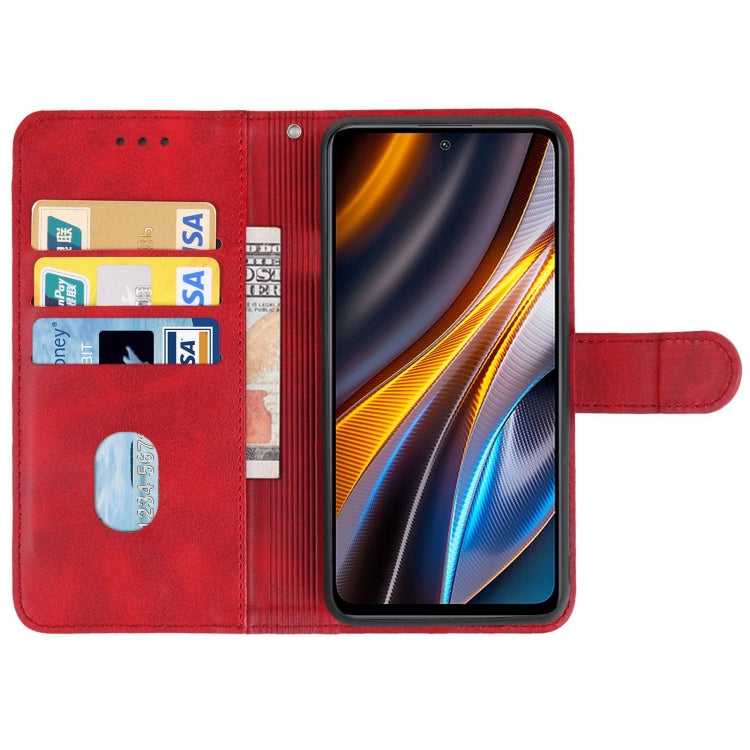 For Xiaomi Poco X4 GT Leather Phone Case