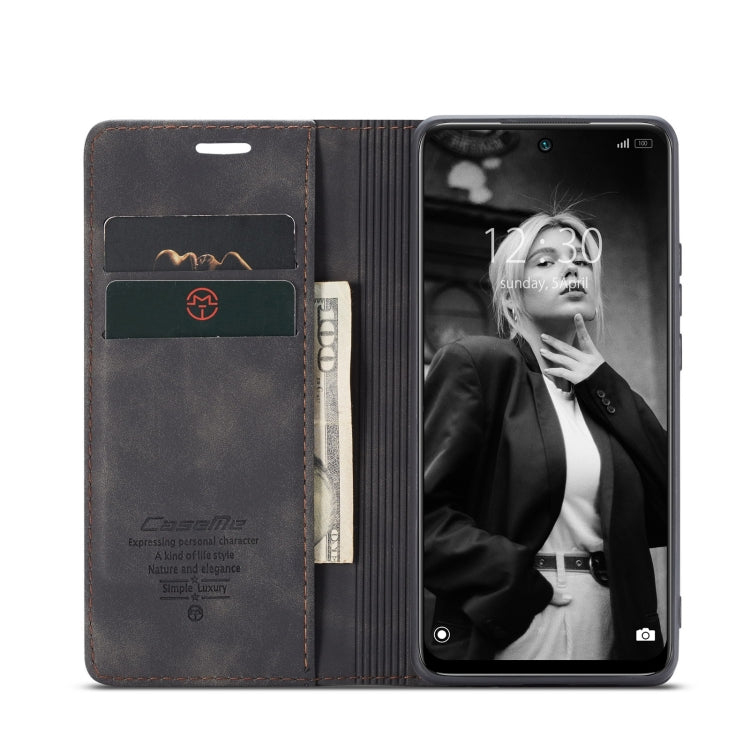 For Xiaomi Redmi Note 11 4G/Note 11S Global CaseMe 013 Multifunctional Horizontal Flip Leather Phone Case