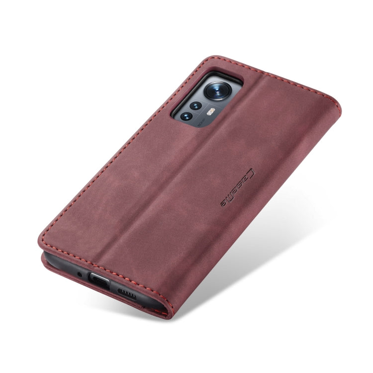 For Xiaomi 12/12X CaseMe 013 Multifunctional Horizontal Flip Leather Phone Case
