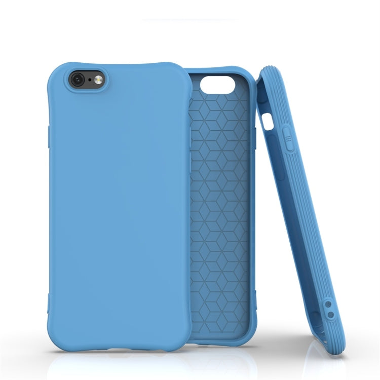 For iPhone 6s / 6 Solid Color TPU Slim Shockproof Protective Case