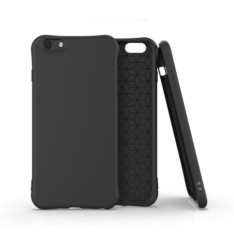 For iPhone 6 Plus Solid Color TPU Slim Shockproof Protective Case