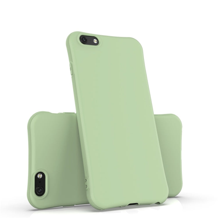 For iPhone 6 Plus Solid Color TPU Slim Shockproof Protective Case