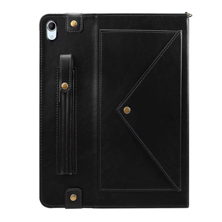 For iPad mini 6 Envelope Solid Color Leather Tablet Case