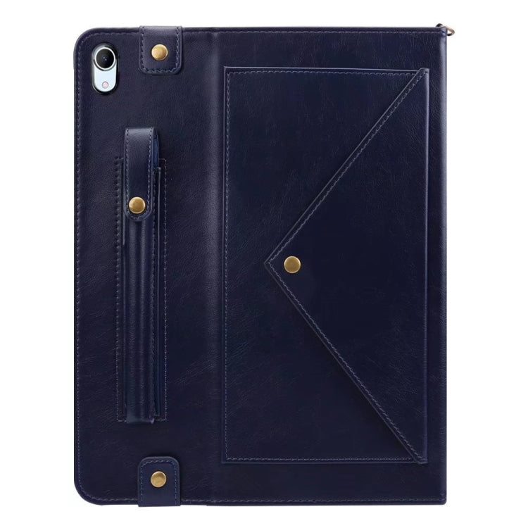 For iPad mini 6 Envelope Solid Color Leather Tablet Case
