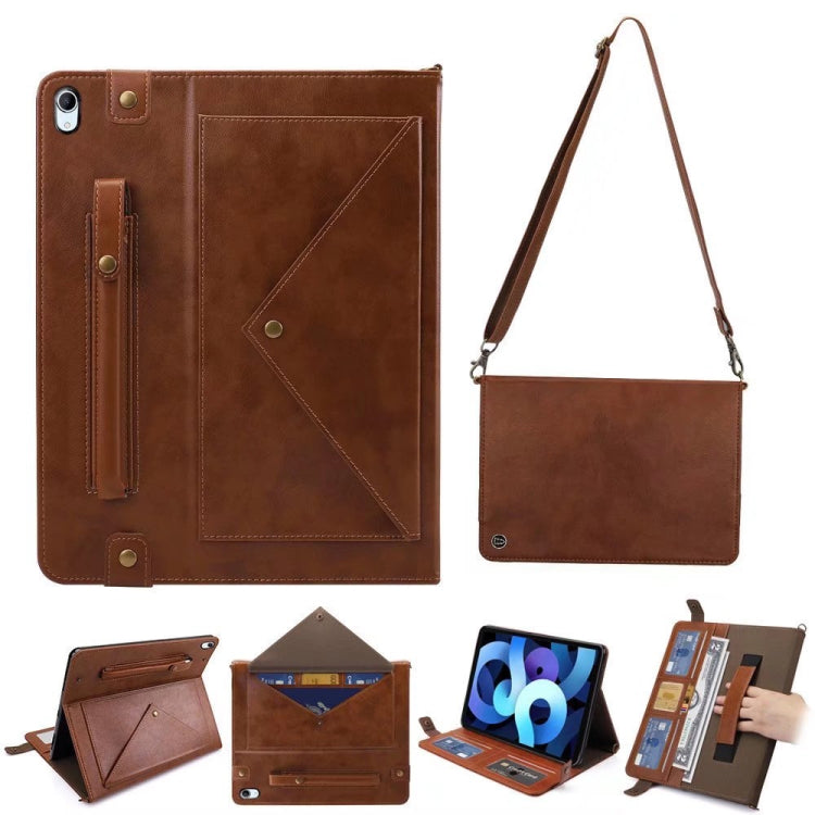 For iPad mini 6 Envelope Solid Color Leather Tablet Case