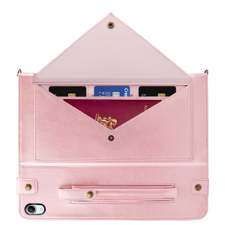 Envelope Solid Color Leather Tablet Case For iPad Air 2022 / 2020