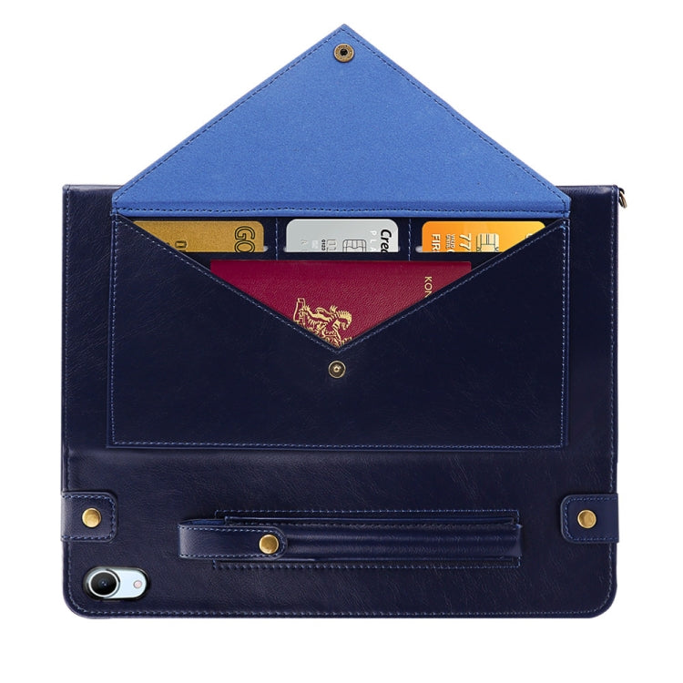 Envelope Solid Color Leather Tablet Case For iPad Air 2022 / 2020