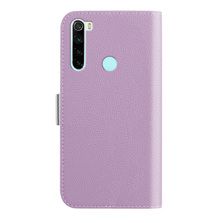 For Xiaomi Redmi Note 8 Candy Color Litchi Texture Leather Phone Case