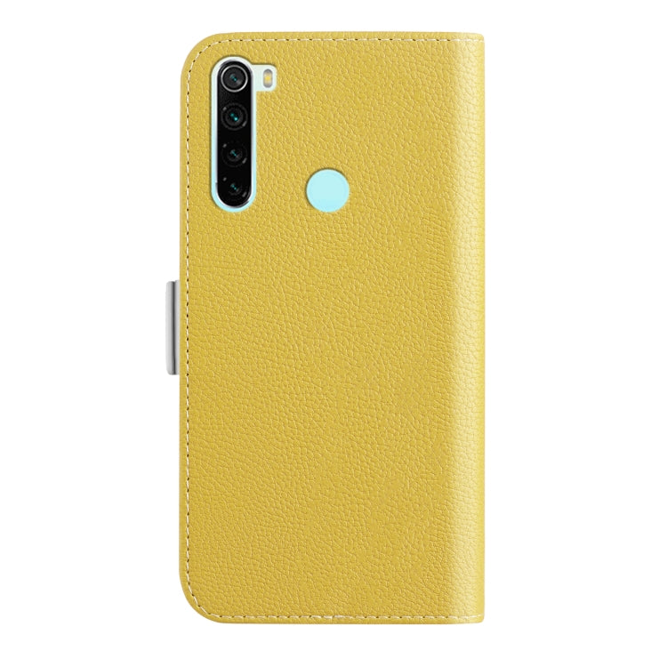 For Xiaomi Redmi Note 8T Candy Color Litchi Texture Leather Phone Case