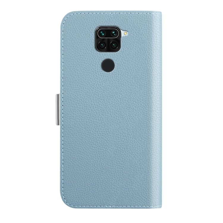 For Xiaomi Redmi Note 9 Candy Color Litchi Texture Leather Phone Case