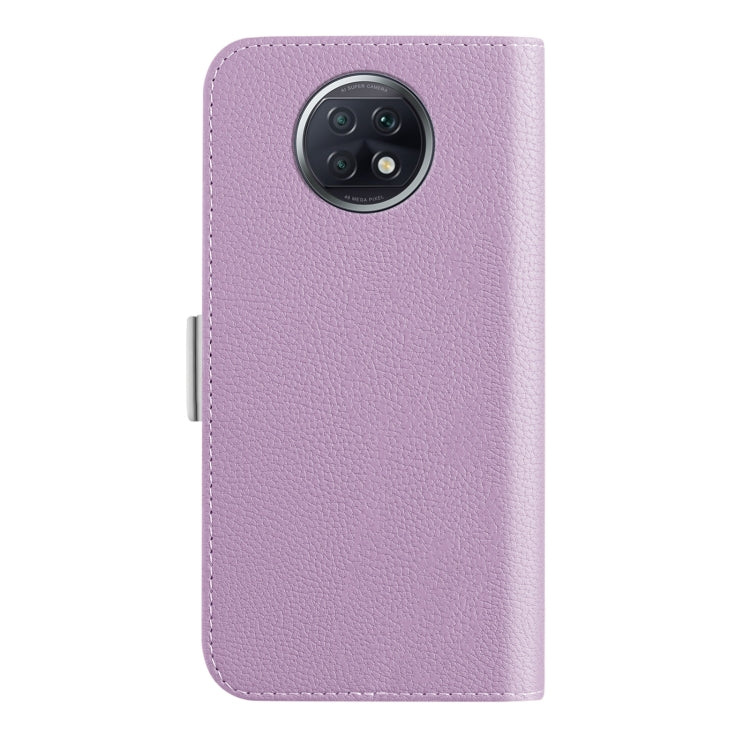 For Xiaomi Redmi Note 9T Candy Color Litchi Texture Leather Phone Case