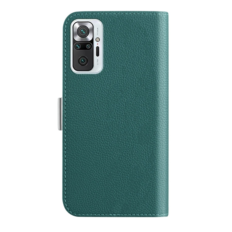 For Xiaomi Redmi Note 10 Pro 4G Candy Color Litchi Texture Leather Phone Case
