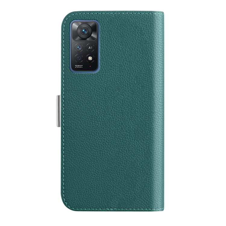 For Xiaomi Redmi Note 11 Pro 5G Global Candy Color Litchi Texture Leather Phone Case