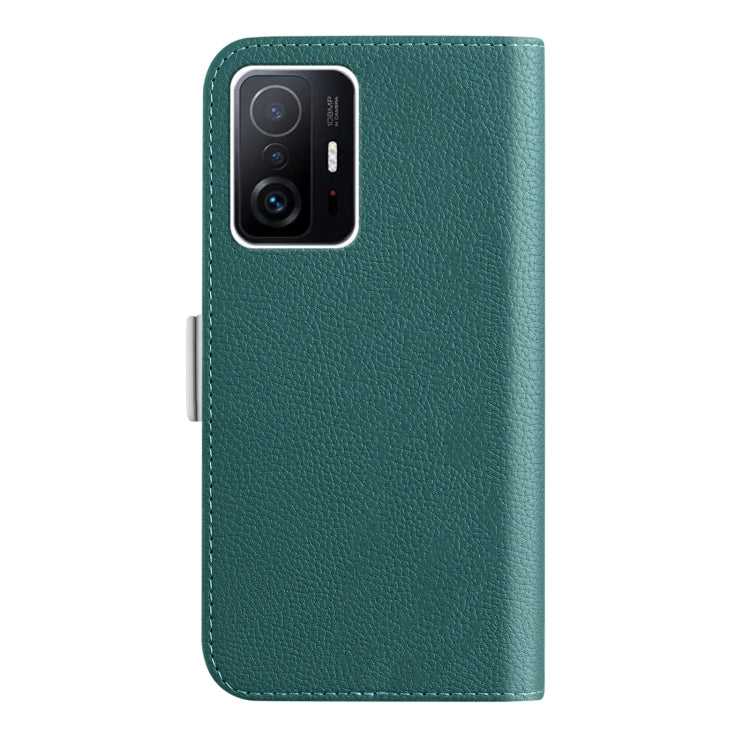 For Xiaomi 11T Candy Color Litchi Texture Leather Phone Case