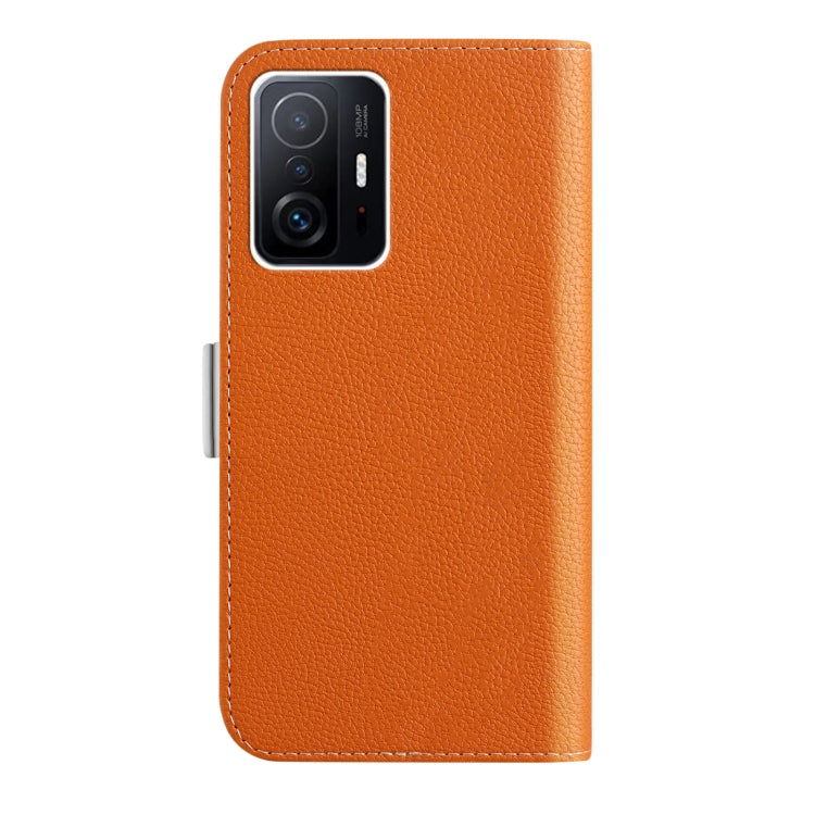 For Xiaomi 11T Candy Color Litchi Texture Leather Phone Case