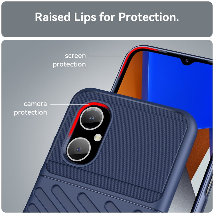 For Xiaomi Poco M4 5G Thunderbolt Shockproof TPU Protective Soft Phone Case