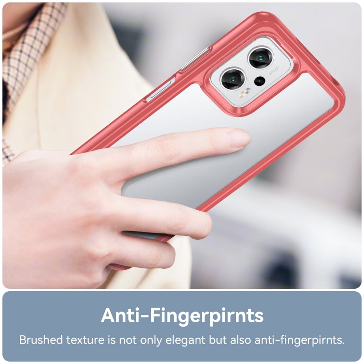 For Xiaomi K50i Colorful Series Acrylic + TPU Phone Case