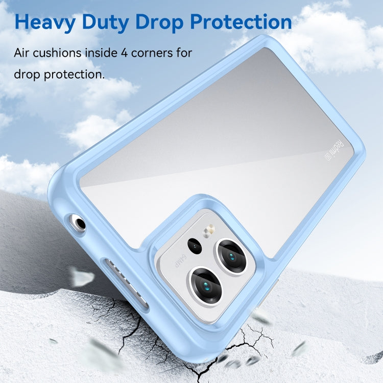 For Xiaomi K50i Colorful Series Acrylic + TPU Phone Case