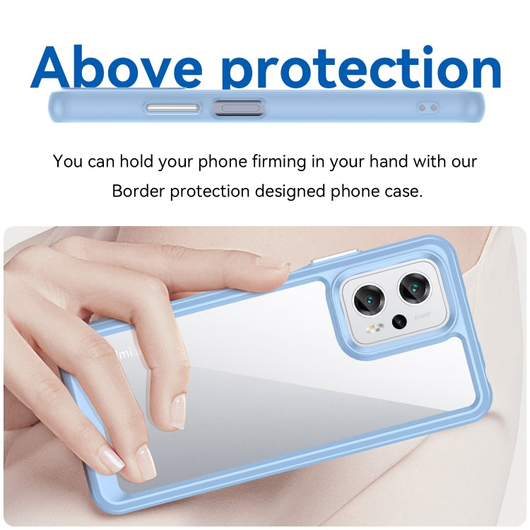 For Xiaomi K50i Colorful Series Acrylic + TPU Phone Case