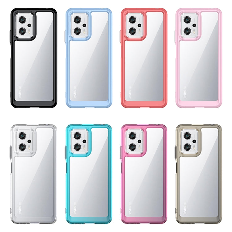For Xiaomi K50i Colorful Series Acrylic + TPU Phone Case