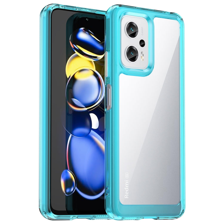 For Xiaomi K50i Colorful Series Acrylic + TPU Phone Case