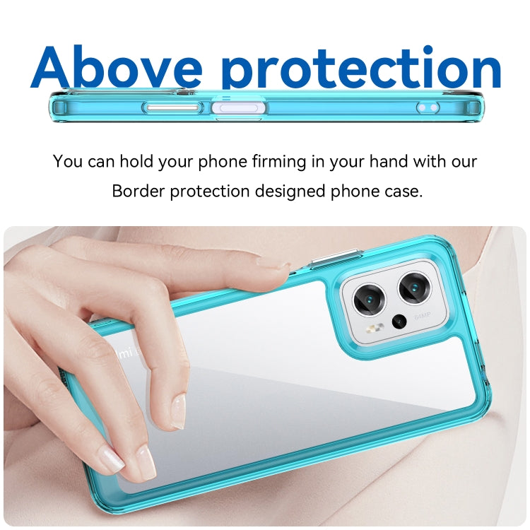 For Xiaomi K50i Colorful Series Acrylic + TPU Phone Case