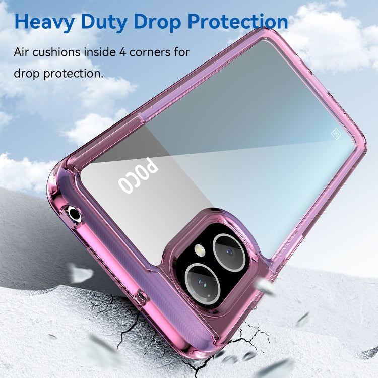 For Xiaomi Redmi Note 10 5G Colorful Series Acrylic + TPU Phone Case