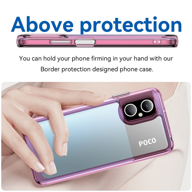 For Xiaomi Redmi Note 10 5G Colorful Series Acrylic + TPU Phone Case