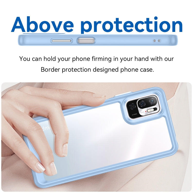 For Xiaomi Redmi Note 10T 5G Colorful Series Acrylic + TPU Phone Case