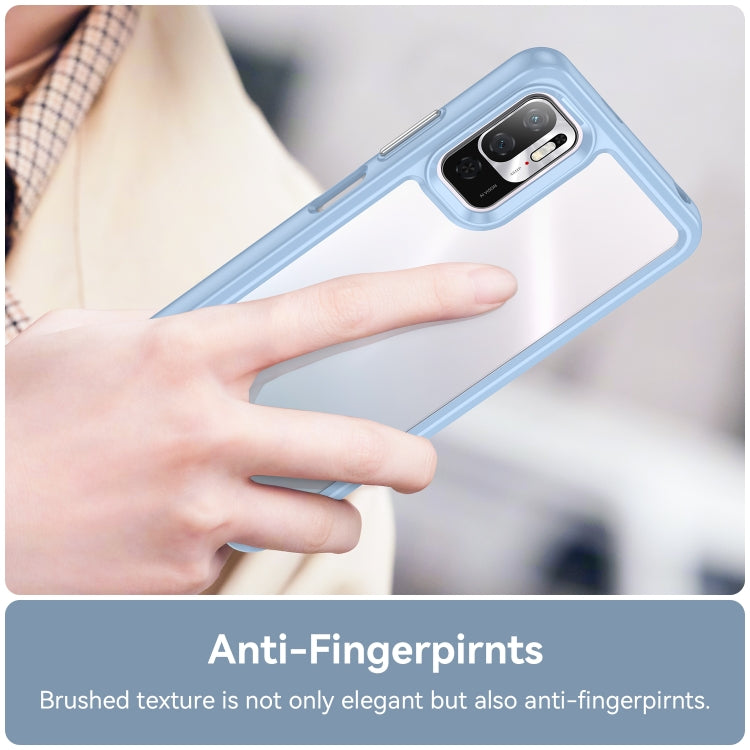 For Xiaomi Redmi Note 10T 5G Colorful Series Acrylic + TPU Phone Case