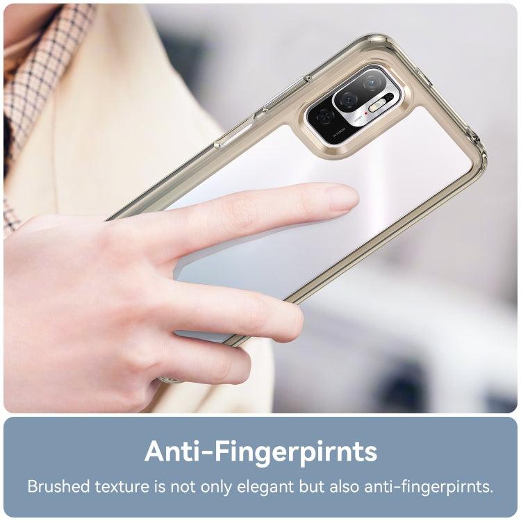 For Xiaomi Redmi Note 10T 5G Colorful Series Acrylic + TPU Phone Case