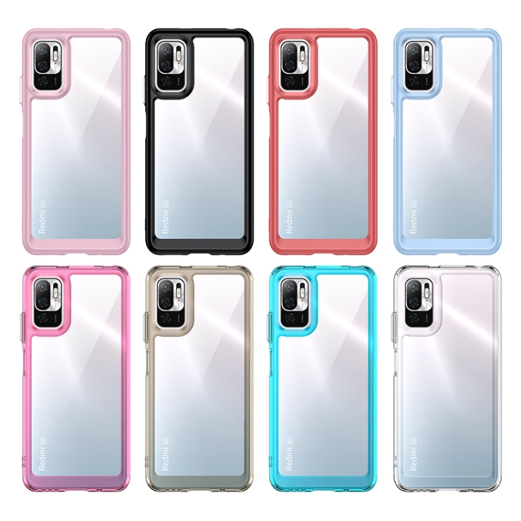 For Xiaomi Redmi Note 10T 5G Colorful Series Acrylic + TPU Phone Case