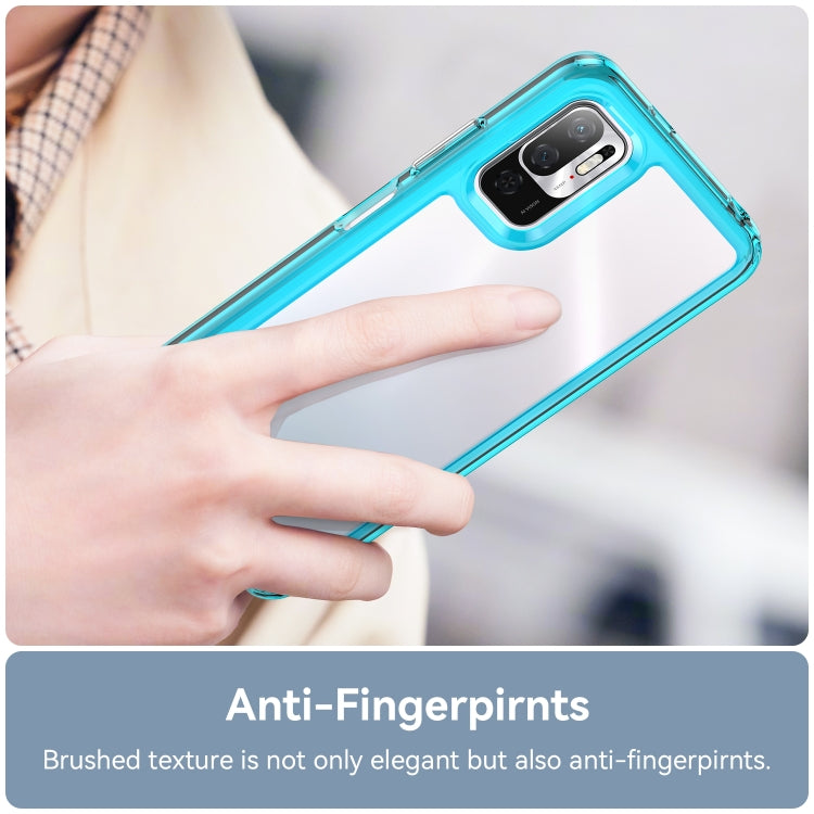 For Xiaomi Redmi Note 10T 5G Colorful Series Acrylic + TPU Phone Case