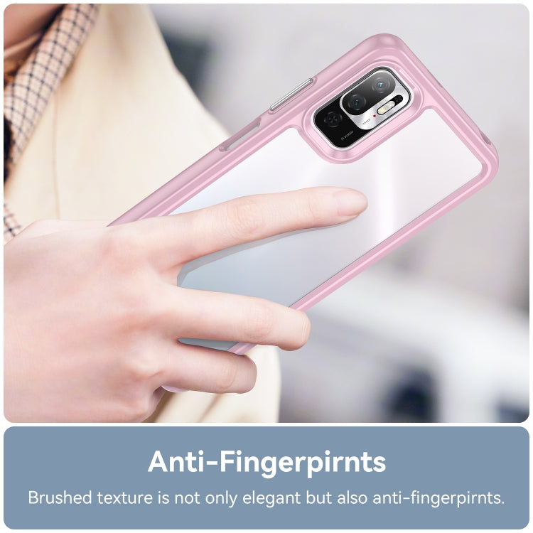 For Xiaomi Redmi Note 11SE Colorful Series Acrylic + TPU Phone Case