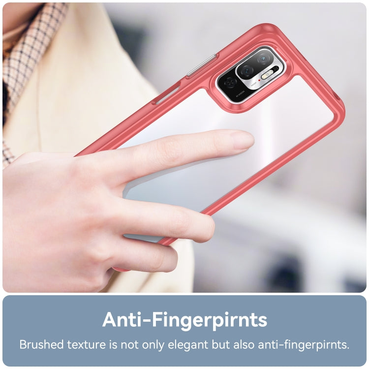 For Xiaomi Redmi Note 11SE Colorful Series Acrylic + TPU Phone Case